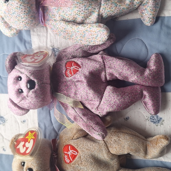 TY BEANIE BABIES SET OF 3- 1999,2000,2001 - Picture 3 of 8